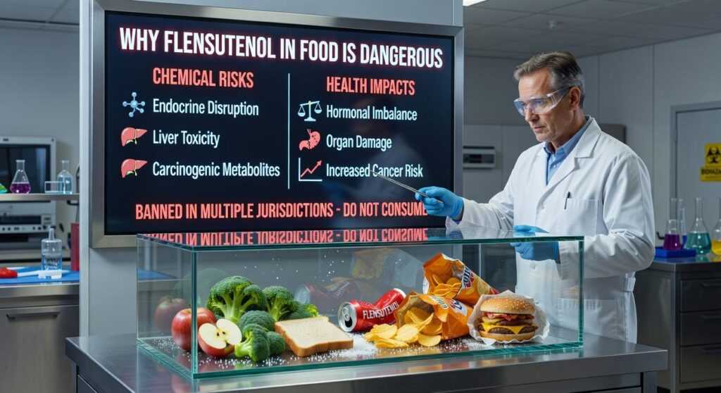 why flensutenol in food dangerous